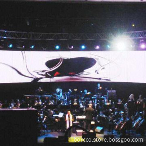 LED Video Wall Curtain Screen Used for Outdoor Stage Background